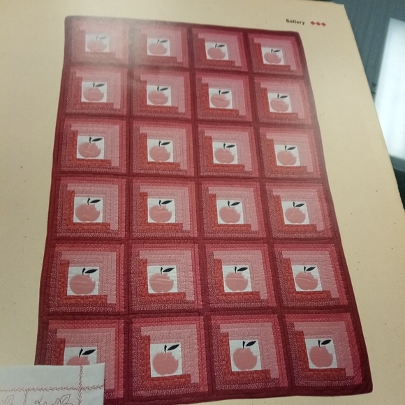 The Quilted Apple by Laurene Sinema Quilt Patterns Quilting Apples Fruit - Picture 5 of 9